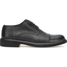 Ayakkabı Fuarı Elit SLBGV01 Erkek Hakiki Deri Klasik Ayakkabı Siyah