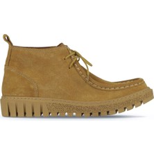 Bueno Shoes Taba Açık Süet Kadın Düz Bot 01WZ5206 01WZ5206