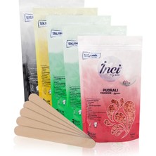 Peeling Siyah Pudralı Ağda Seti + Spatula, 5 Kutu