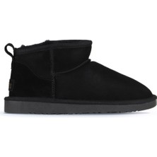 Bueno Shoes Siyah Süet Kadın Düz Bot 05AG2074055 05AG2074055