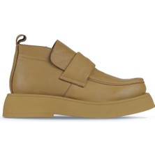 Bueno Shoes Tarçın Deri Kadın Düz Bot 01WZ6402 01WZ6402