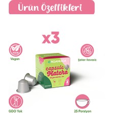 Organuca Matcha Matcha - Matcha Kapsül 8 Kapsül 3'lü Paket
