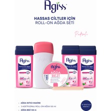 3'lü Kartuş Roll-On Ağda Isıtıcı ve 100 Metre Ağda Bezi Seti