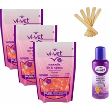 Pudralı Ağda Boncuk Seti 3X250ML, Hassas ve Güzel Sonuçlar Için Ideal