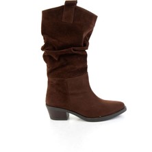 Bambi Kahve  Kadın Çizme K03575205372
