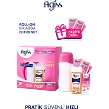 Roll-On Ağda Isıtıcı Seti, 2 mt Bez, Cilt Dostu, Kolay Kullanım
