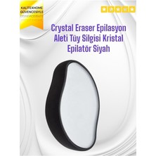 Kristal Epilatör Tüy Silgisi Siyah, Güçlü ve Rahat Kullanım Için Tasarlandı