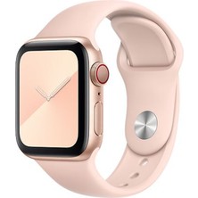 Nettech Apple Watch Seri 42/44 mm Uyumlu Silikon Kordon