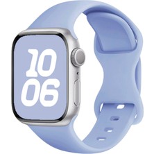 Nettech Apple Watch Seri 42/44 mm Uyumlu Silikon Kordon