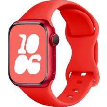 Nettech Apple Watch Seri 42/44 mm Uyumlu Silikon Kordon
