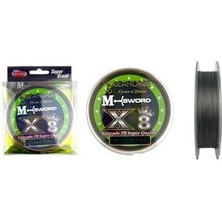Sea Horse M-Sword X8 0,16 mm 300 mt Gri