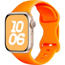 Nettech Apple Watch Seri 42/44 mm Uyumlu Silikon Kordon