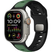Nettech Apple Watch Seri 42/44 mm Uyumlu Silikon Kordon