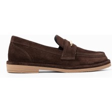 Kadın Oxford ( Klasik) RC-26Y-001-R40231 John May Kahve Süet 7