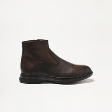 Erkek Bot OG-353 John May Kahve Deri