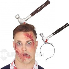 Dodomar Halloween Cadılar Bayramı Çekiç modeli Taç Korku Aksesuarı