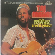 Kadıköy Plak Kulübü Taj Mahal And The International Rhythm Band – Live & Direct Lp