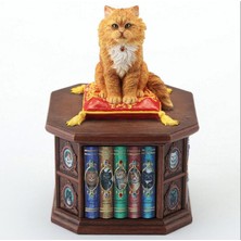 Es Dekor Hayvanlar Alemi Kütüphaneci Kedi Biblo Hediyelik 1 Adet