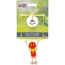 Hagen Livingword Msa-Shop Living World Trapez Kuş Oyuncağı (Kırmızı)