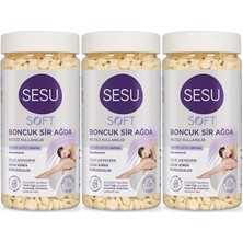 Yumuşak Sir Ağda 250GR, 3'lü Set, Kolay Kullanım ve Güzel Sonuçlar