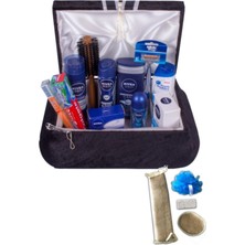 Şık 17 Parça Hediye Bohça Seti, Damat Sandıklı ve Papyon Detaylarıyla Özel