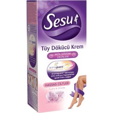 Hassas Ciltler Için Etkili Tüy Dökücü Krem 40 Ml, Pürüzsüz ve Yumuşak Cilt Sağlar