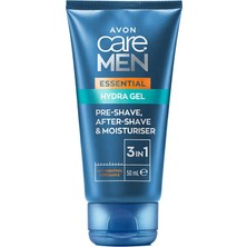 3'ü 1 Arada Tıraş Öncesi ve Sonrası Nemlendirici Jel 50 ml