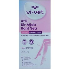 Pudralı Hassas Ciltler Için 41'li Ağda Bant Seti