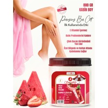 Doğal Meyve Peeling 800G, Epilasyon Sonrası Vücut ve Bacak Bakımı