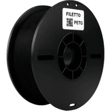 Filetto Petg Siyah Filament 1.75MM 1 kg