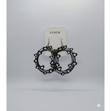 Kanem3D Kalpli Halka Küpeler