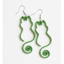 Kanem3D Kedi Küpeler