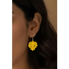 Kanem3D Yaşam Ağacı Kalp Küpeler