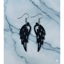 Kanem3D Kanat Şekilli Küpeler