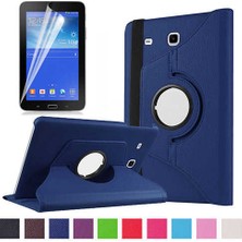 Zore Galaxy Tab 3 Lite 7.0 T110  Uyumlu Frms Dönebilen Standlı Kılıf-Lacivert