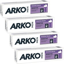 Yumuşak ve Ferahlatıcı Tıraş Kremi, 90G, 4 Adet Paket