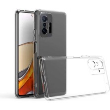 Zore Xiaomi Mi 11T 5g Kılıf Frms Kamera Korumalı Süper Silikon Kapak-Renksiz