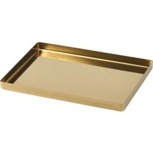 IKEA Stockholm 2025 Tepsi Pirinç Rengi 28 x 20 Cm