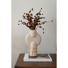 Dekorz Dükkan Nova Seramik Rattan Vazo