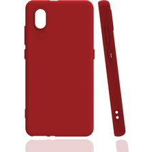 Zore Tcl L7 Kılıf Frms Biye Silikon-Kırmızı
