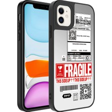 Zore Apple iPhone 12 Kılıf Aynalı Desenli Kamera Korumalı Parlak Frms Mirror Kapak-Fragile