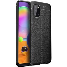 Zore Galaxy A02S Kılıf Frms Niss Silikon Kapak-Siyah