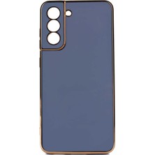 Zore Galaxy S21 Fe Kılıf Frms Bark Kapak-Mavi Açık