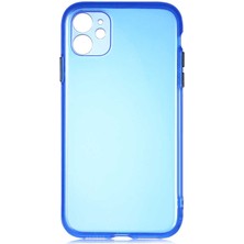 Zore iPhone 11 Uyumlu Frms Bistro Kapak-Mavi