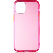 Zore iPhone 12 Uyumlu Frms Bistro Kapak-Pembe