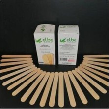 Tahta Dil Basacağı, 1 Paket, 100 Adet, Eğlenceli ve Renkli Aksesuar