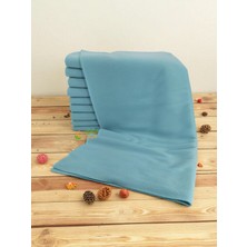 Açık Turkuaz Polar Şal Cafe Restaurant Otel Şal 10 Adet