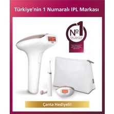 Beyaz Epilasyon ve Düzeltici Set, Ipl Tüy Alma Cihazı ve Kalem Düzeltici