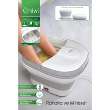 Portatif Katlanabilir Sıcak Tutmalı Ayak Masaj Aleti, Rahatlık ve Konfor Sağlar