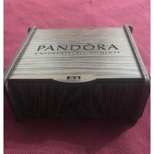 Takantakana Pandora Tarz , Trend Collections Love Kelebek Pembe, Mor Charmlı Bileklik, Ahşap Kutu Içerisinde